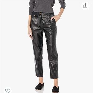 NWOT Blank NYC Pleated leather pants